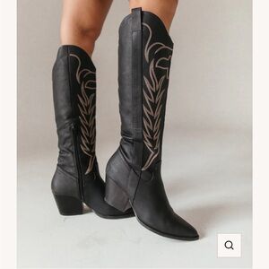 Black Cowboy Boots